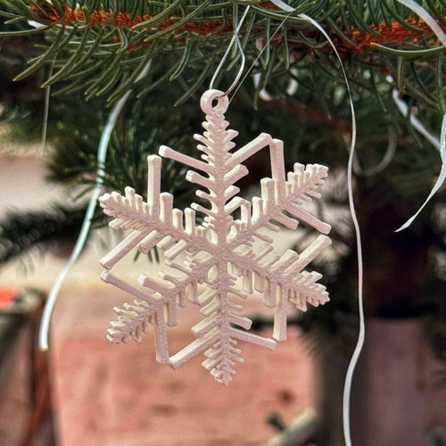 Christmas Decoration Set 10 Pieces Snowflakes New