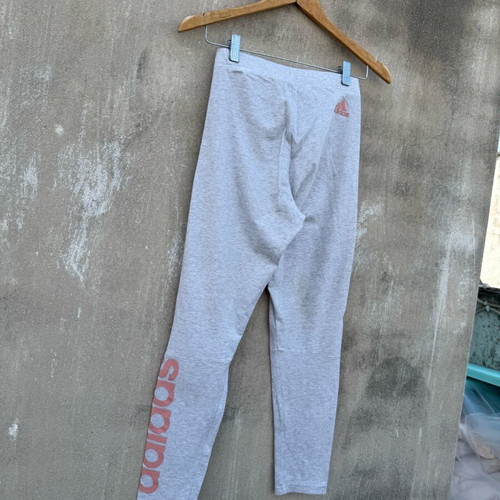 Adidas legging like new, size S-M, gray and pink