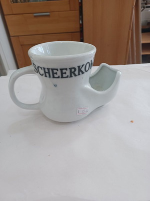 Vintage porcelain shaving bowl like new, Dutch origin
