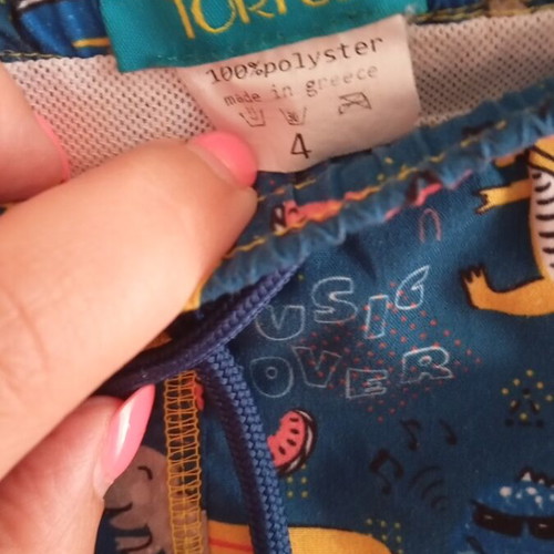 Tortue Kids' Swimwear with Dinosaur Design like new, size 104 cm