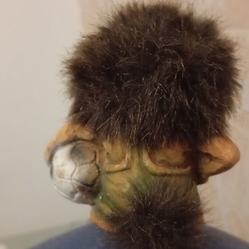 Norwegian troll figurine used, 9 cm height