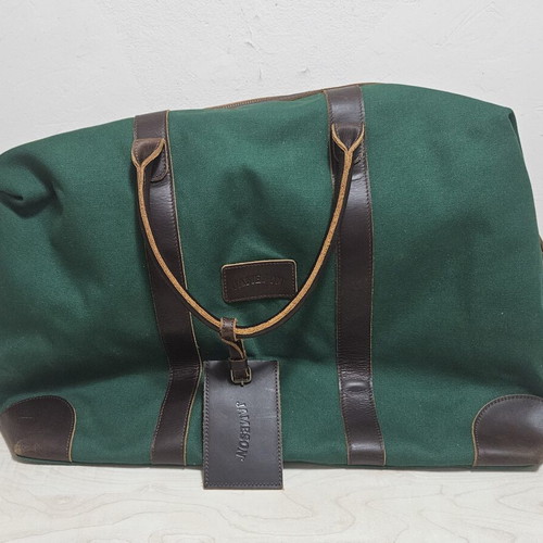 Jameson travel bag like new, green, with two compartments and strap