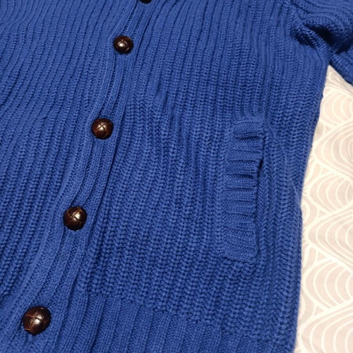 Berto Lucci cardigan blue like new size M