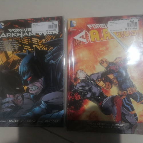 Forever Evil DC Comics foreign language comics like new, pack of 5 volumes