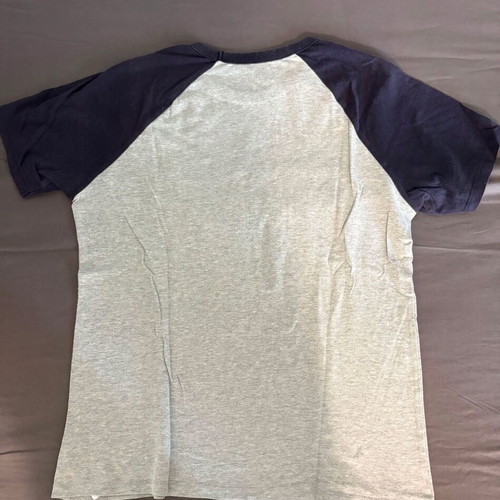 Gap kids' t-shirt used, gray and blue, age 14