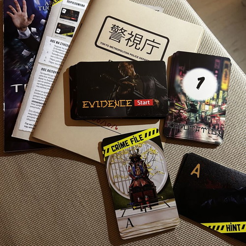 Crime Scene Tokyo 2000 mystery game like new