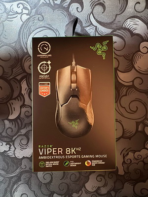 Razer Viper 8KHz Gaming Mouse brand new, factory sealed