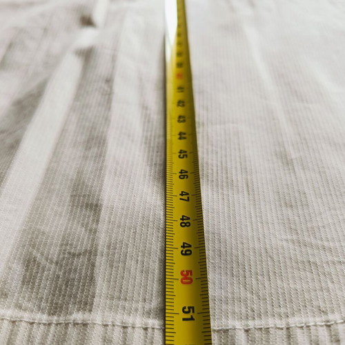 A-line skirts new, size M, cotton with lycra, white and beige