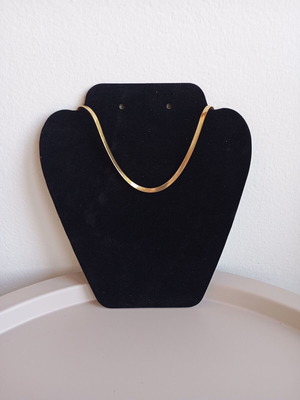 Snake gold necklace made of 18K gold-plated stainless steel new