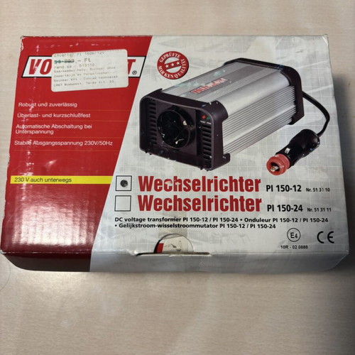 Voltcraft PI 150-12 Voltage Converter like new