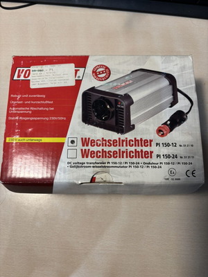 Voltcraft PI 150-12 Voltage Converter like new