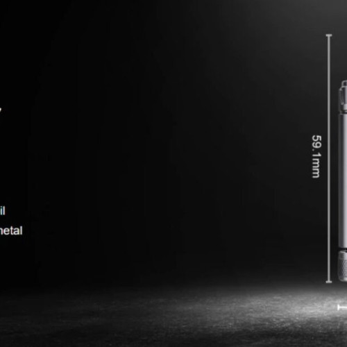 Lindwurm RTA by Vapefly stainless steel, like new