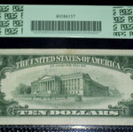 1969A $10 Error Note Certified by PCGS Used