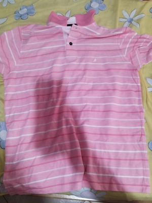 Polo shirt like new, pink, size L