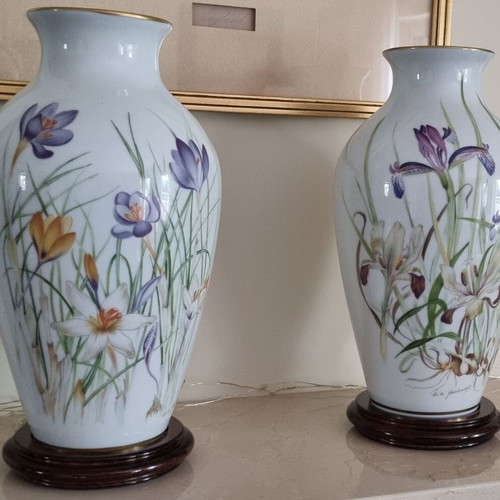 Porcelain Vases New, Designed by Niki Goulandris, Georges Boyer Limoges