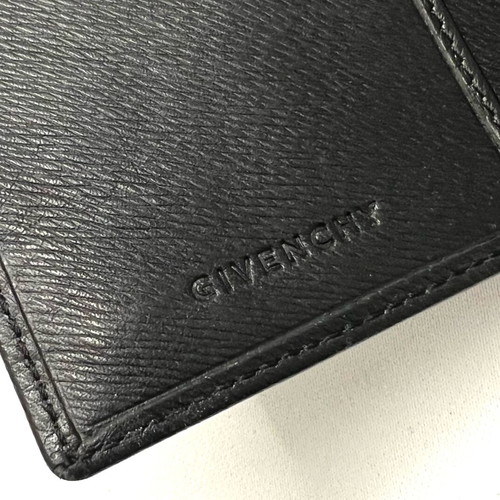 Givenchy flap wallet used, black