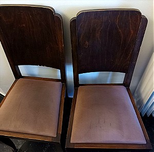 5 ξύλινες καρέκλες τραπεζαρίας