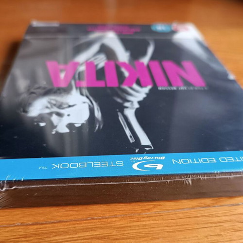 Nikita Blu Ray Steelbook καινούργιο, εξαντλημένη έκδοση χωρίς ελληνικούς υπότιτλους