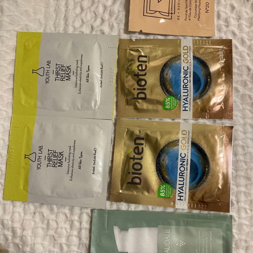 Skincare set new with Youthlab, Caudalie, Bioten, Be +