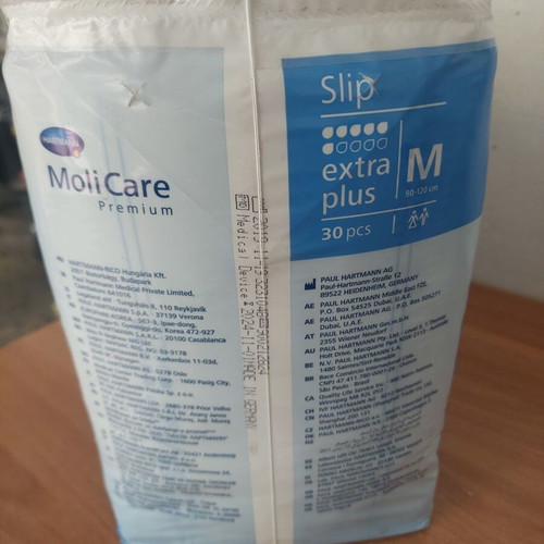 MoliCare Premium Slip Extra Plus size M, 30 pieces, like new