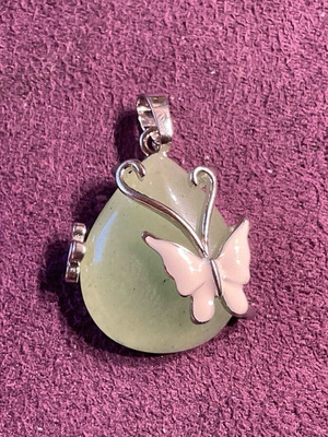 Aventurine authentic stone pendant