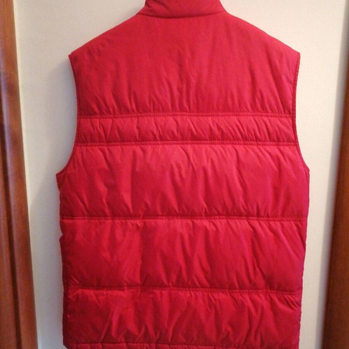 Henry Cotton's sleeveless jacket size L red like new