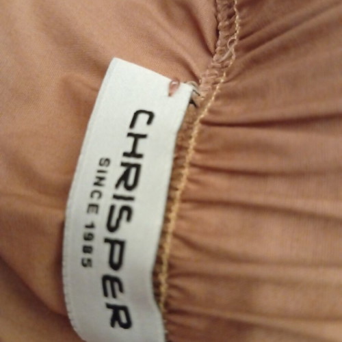 Chrisper elegant set new, small, 100% cotton, beige and brown