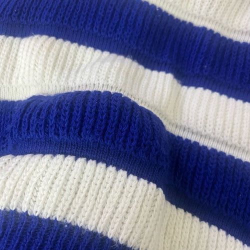 Crop sweater blue-white like new