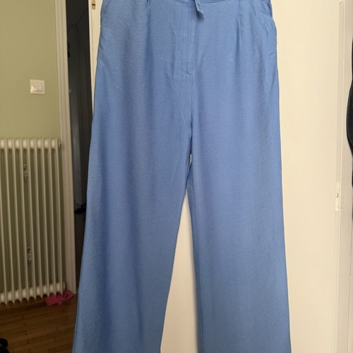 Karavan summer palazzo pants like new, turquoise, size S
