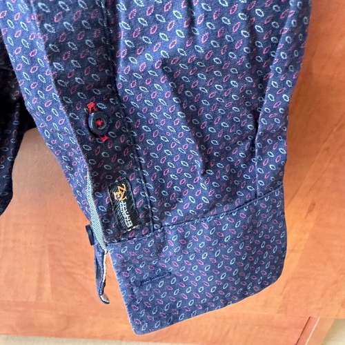 Zen And Zen men's shirt XXL like new, blue