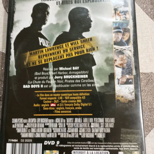 Bad Boys 2 DVD used with Greek subtitles