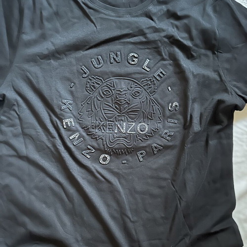 Kenzo T-shirt new, black, size XXL