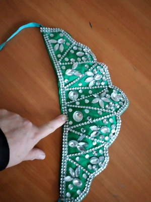 Head crown like new, part of Romani costume