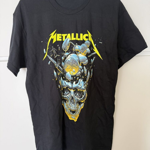 Metallica Official Merchandise T-shirt Large new, black