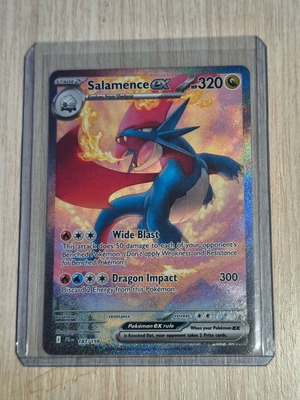 Salamence EX 2025 Pokemon Scarlet & Violet Journey Together κάρτα #187 σαν καινούργιο