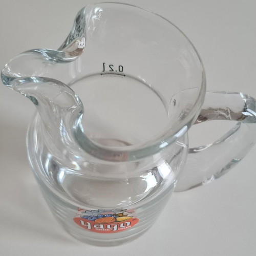 Glass wine jug 200mL Yago used, in excellent condition