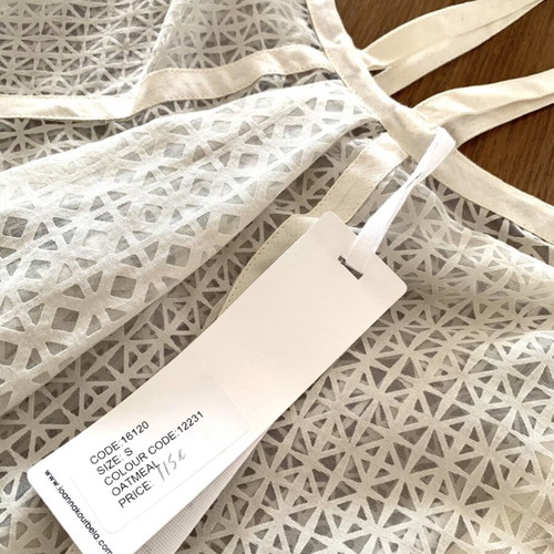Asymmetric Ecru Top Ioanna Kourbela new, size S