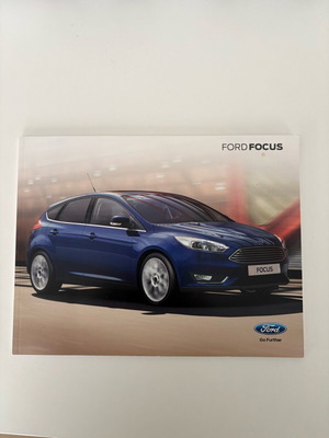 Ford Focus 2012 brochure used
