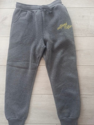 Reflex kids' fleece pants used, grey, size 10