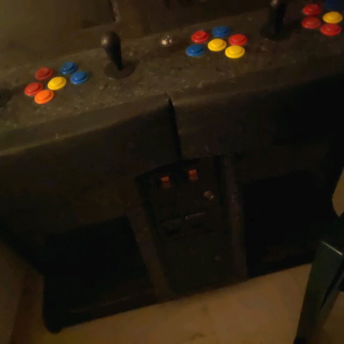 Arcade machine double like new with over 1300 games for four players