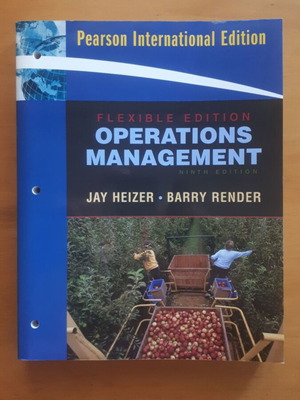 Operations Management Jay Heizer - Barry Render 9η έκδοση σε άριστη κατάσταση