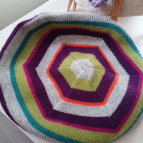 Promod women's beret new, multicolor, size L