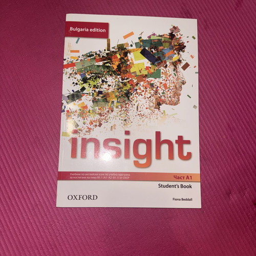 Insight English textbook part A1 with workbook