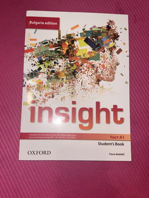 Insight English textbook part A1 with workbook