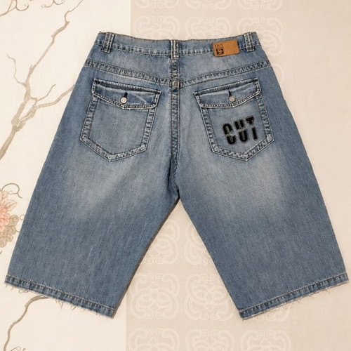 Unisex denim bermuda shorts Abrand Jeans like new, light blue