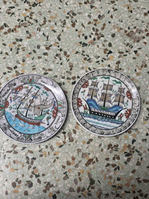Ceramic plates Ikaro like new
