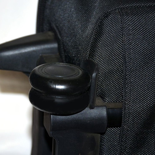 Fancier wheeled security case new with full padding