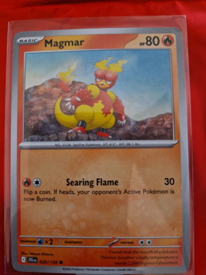 Magmar card 2025 new, 020/159