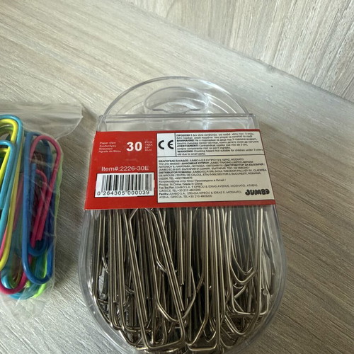 Paper clips set