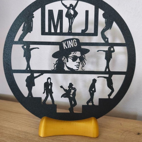 Michael Jackson 3D printed wall art new